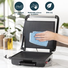 Princess 112425 Panini Grill Pro - Perfectly Grilled Sandwiches & Delicious Meals at Home!